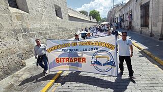 Trabajadores de PeruRail exigen bono y mejores condiciones laborales (VIDEO)