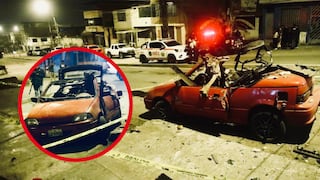Carabayllo: Explosión destruye auto de regidor municipal y desata alarma entre los vecinos