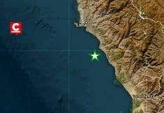 Sismo de magnitud 3.4 se registró en Cañete este 1 de septiembre