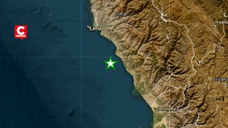 Sismo de magnitud 3.4 se registró en Cañete este 1 de septiembre