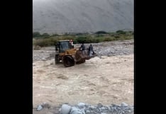 Colapsa carretera antigua en Huaracalla por crecida del río Huallaga