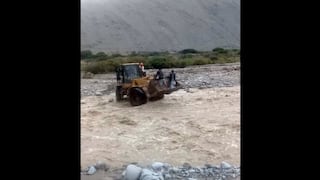 Colapsa carretera antigua en Huaracalla por crecida del río Huallaga