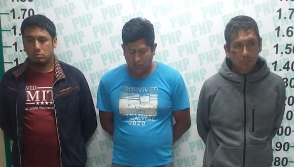 Los tres sospechosos desacataron la orden de alto de la Policía Nacional. (Foto: Difusión)