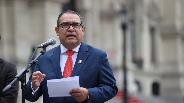 El titular de la Presidencia del Consejo de Ministros, Alberto Otárola. (Foto: PCM)