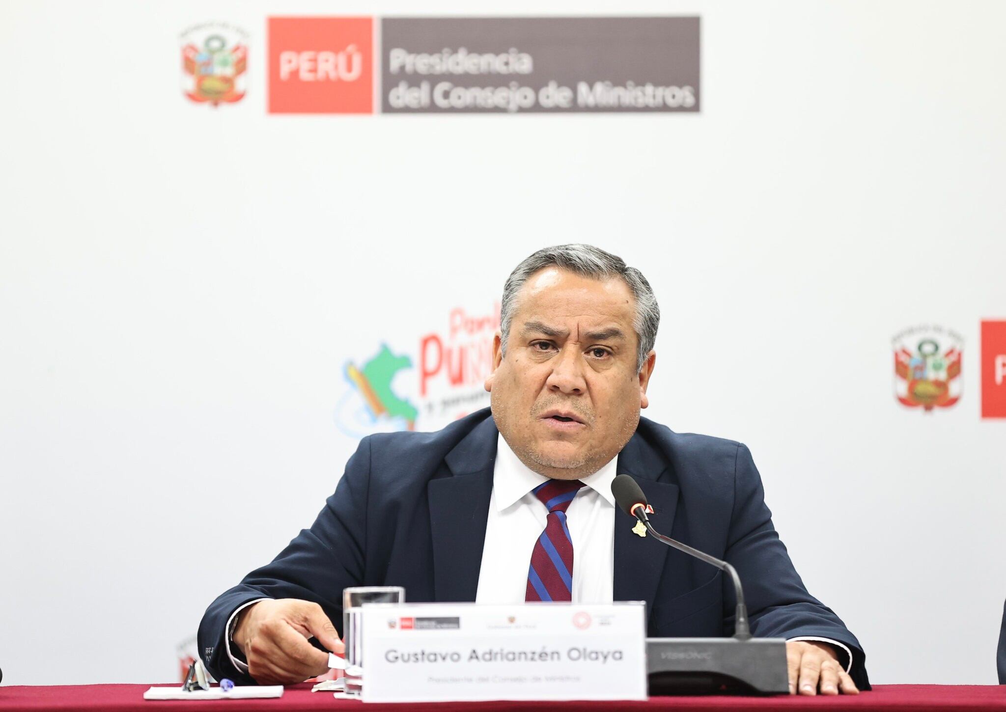 El primer ministro, Gustavo Adrianzén. (Foto: PCM)