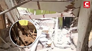 Anciana de 83 años resultó herida tras el derrumbe de su vivienda en La Victoria 