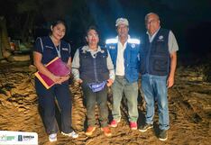 Nasca: inspeccionan viviendas afectadas por huaicos en el sector de San Marcelo