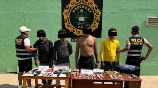 Desarticulan banda criminal “Los Internacionales de Chincha”