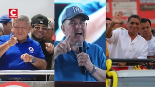 Elecciones 2026: Así se desarrollaron las caravanas de candidatos presidenciales (FOTOS)