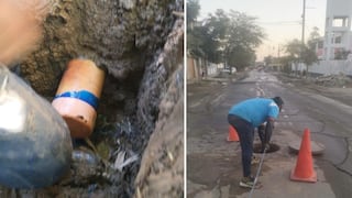 Ica: conexión clandestina colapsó red de desagüe y puso en riesgo la salud de vecinos en Los Molinos