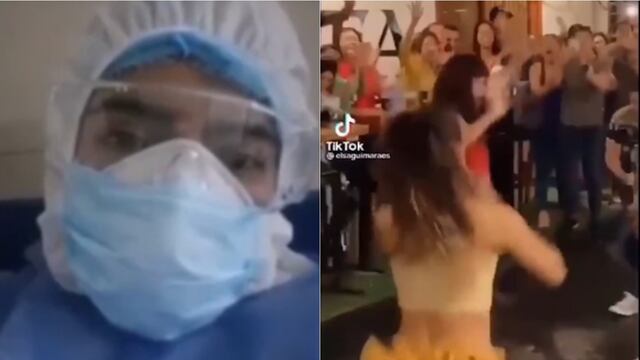 Reacción de médico al ver grabación de videoclip de Explosión de Iquitos y la Uchulú 