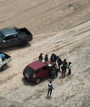 Detienen a 7 personas por tráfico de terrenos en Ampaca- Uchumayo (Foto: PNP)