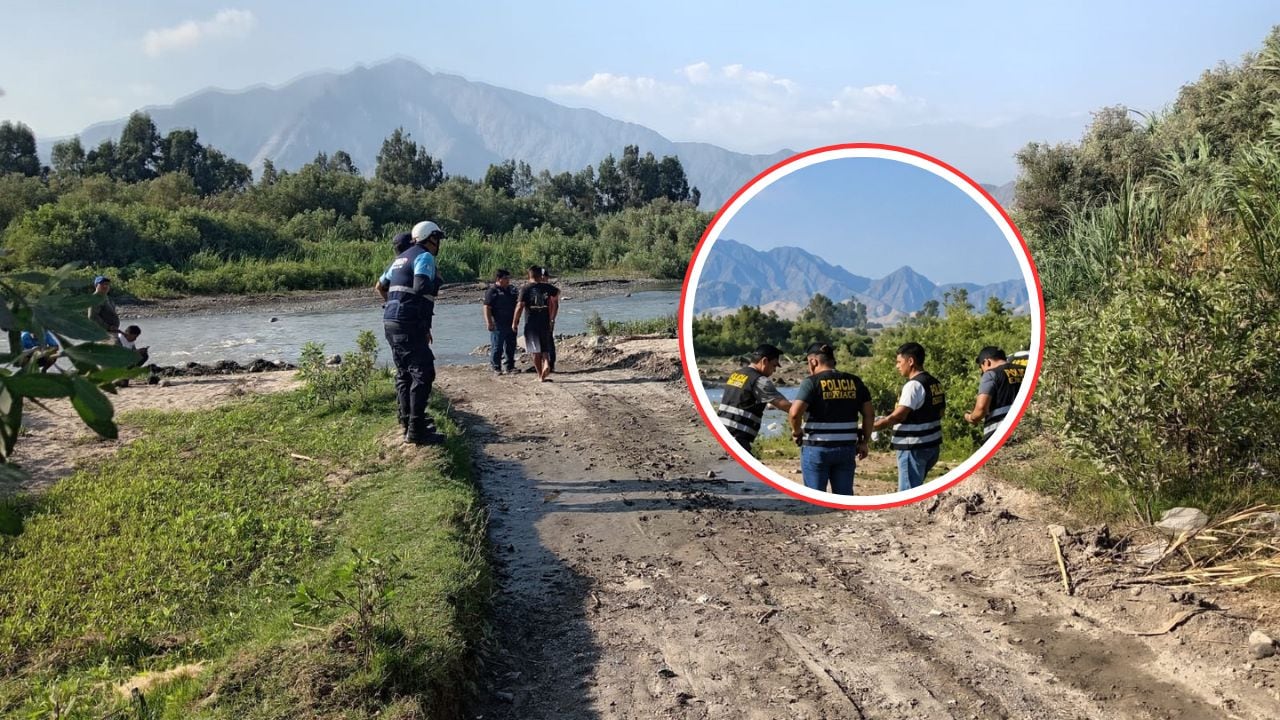 Restos óseos estaban dispersos cerca al río Virú.