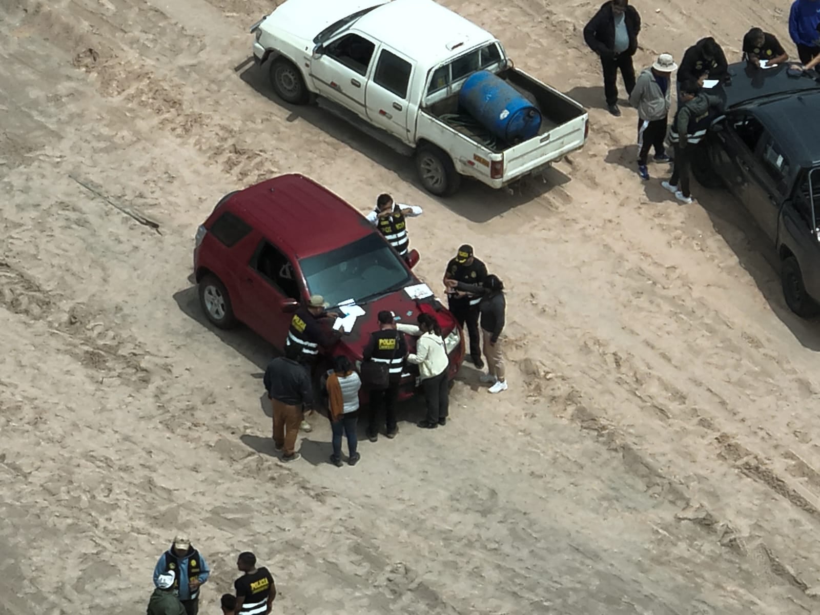 Detienen por tráfico de terrenos en Ampaca Uchumayo (Foto: PNP)