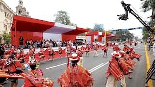 Miraflores vibró con desfile cívico de Fiestas Patrias