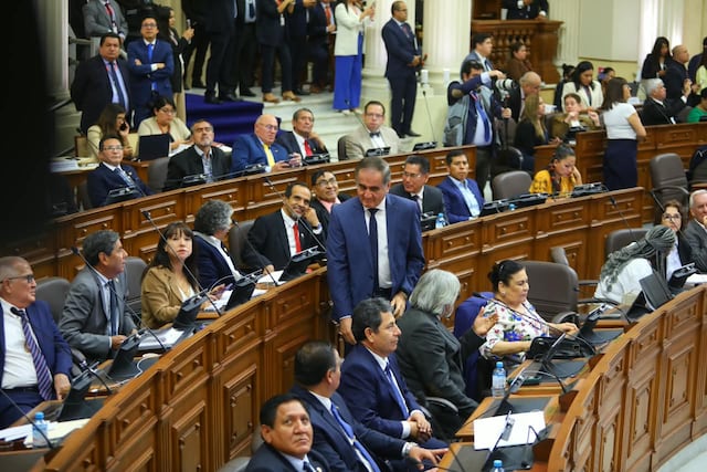 Votación Senado (Foto: Antonio Melgarejo/GEC)