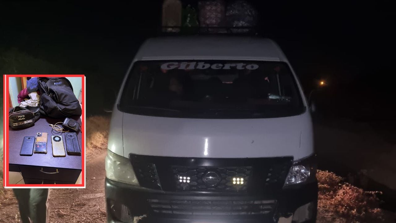 Hampones habían interceptado vehículo que trasladaba a docentes desde Trujillo con destino a Calipuy (Santiago de Chuco). (Foto: PNP)