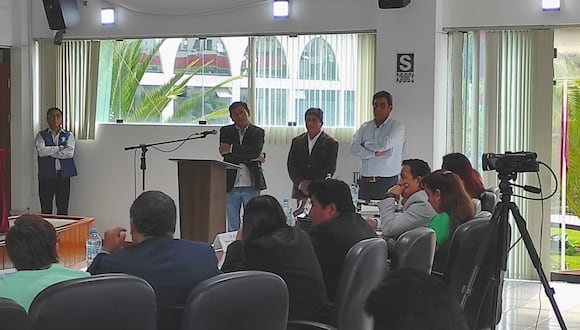 Directores del Instituto Municipal de Planeamiento de Arequipa (IMPLA). (Foto: GEC)