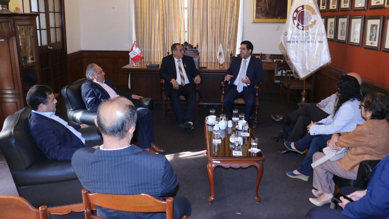 Directivos de la Cámara de Comercio de La Libertad y Ministerio de Energía y Minas sotuvieron reunión donde revisaron puntos clave para el futuro sostenible de estos sectores en la región.