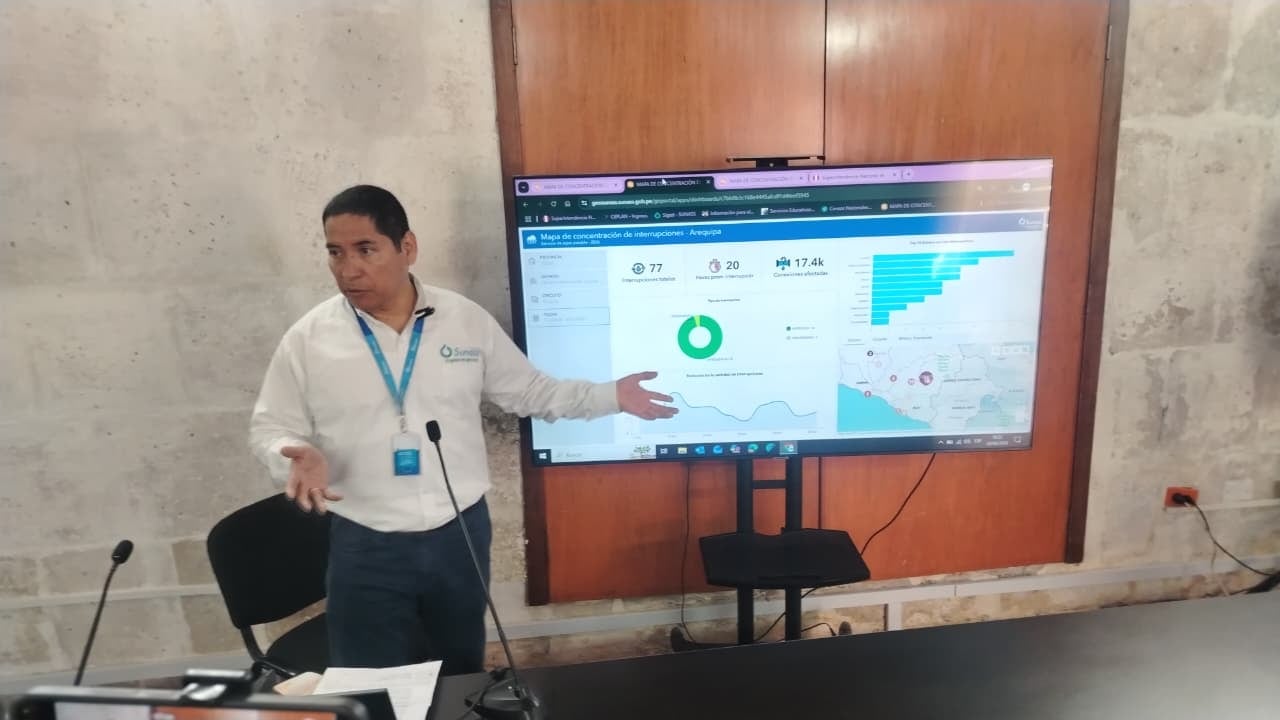 Sunass reportó más de 400 interrupciones de agua potable en Arequipa este 2026. (Foto: Álvaro Figueroa/@photo.gec)