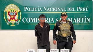 Piura: Intervienen a sujeto con arma de fuego, municiones y droga