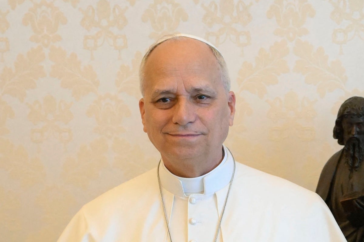 El Ministerio de Cultura oficializó el reconocimiento de piezas religiosas conservadas en cuatro templos de Lambayeque vinculados a la jurisdicción eclesiástica que dirigió el hoy sumo pontífice. (Handout / VATICAN MEDIA / AFP)