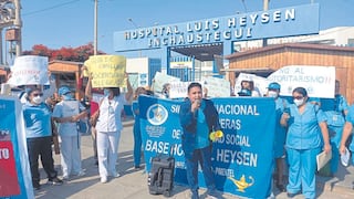 Lambayeque: Personal de salud exige respeto a sus derechos laborales