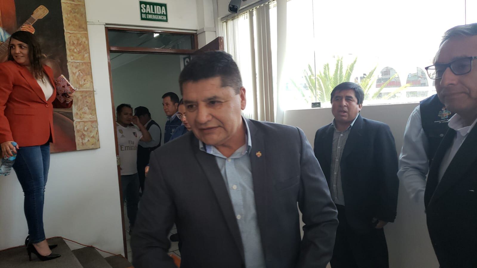 Alcalde de Arequipa Víctor Hugo Rivera. (Foto: Omar Cruz)