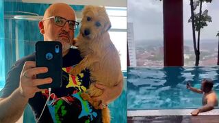 Beto Ortiz comparte impactante video de terremoto de 7.4 en una piscina en México