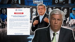 APP formaliza denuncia contra Fernando Olivera tras lanzar acusaciones a César Acuña durante debate