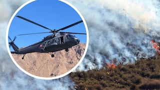 Aeronaves de la FAP no logran sofocar incendios forestales en Cusco, se requiere más ayuda (VIDEO)