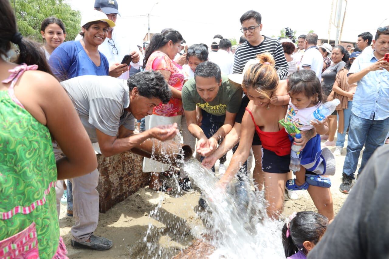 Perforan pozo tubular que beneficiará a más de 50 mil habitantes en Los Polvorines, en Piura