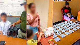 Frustran ingreso de dinero, celular y 408 cigarrillos a penales de Arequipa, Lurigancho y Chiclayo