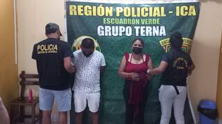 Ica: Policía capturó a dos por venta de droga en San Joaquín