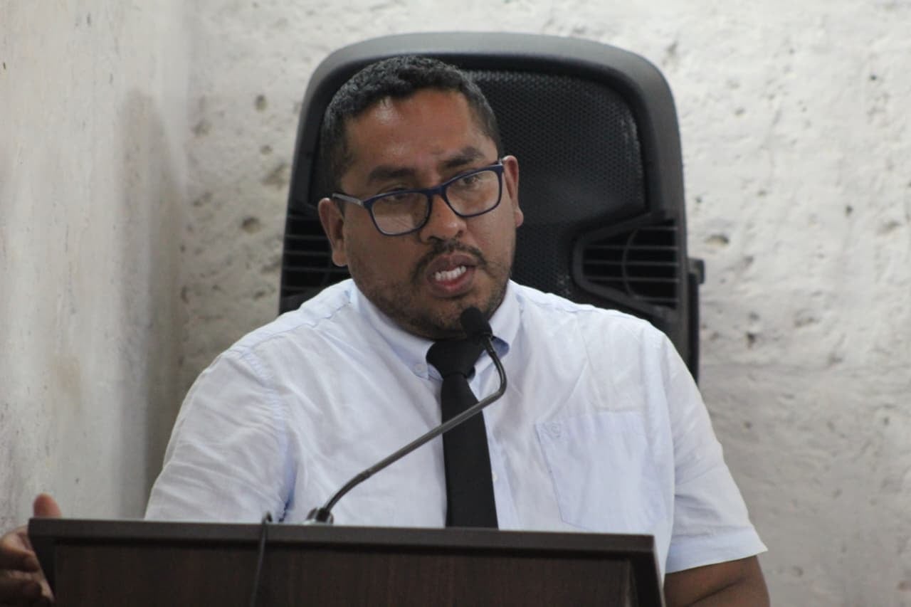 Nuevo gerente de Promoción de la Inversión Privada, Edson Flores Velásquez. Foto: GEC.