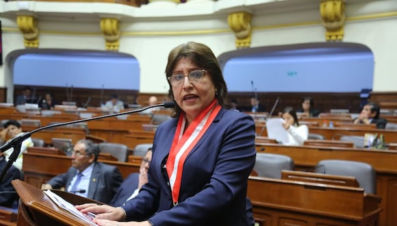 Fiscal suprema Delia Espinoza. (Foto: GEC)