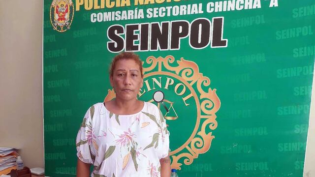 Cae “La Camarada” presunta cabecilla de organización criminal en Chincha Baja