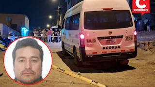 En Lima sicarios asesinan de cuatro balazos a conductor jaujino