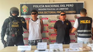 La Libertad: Atrapan a dos de “Los Mercenarios” con droga y dinamita