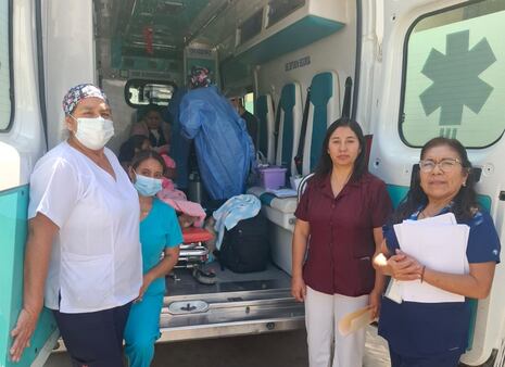 Piura: Trasladan a dos bebés al Instituto Nacional del Niño para recibir atención especializada