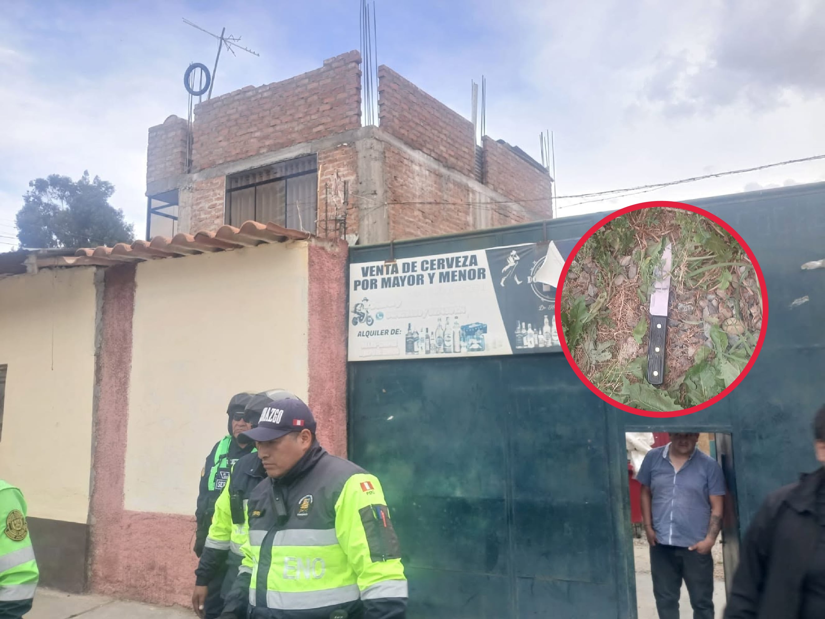 Concepción: intervienen a dos hombres tras pelea con cuchillo en cantina clandestina
