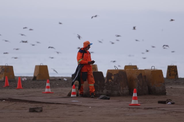 Cierran de la playa Agua Dulce por limpieza y fumigación (Foto: Julio Reaño/GEC)