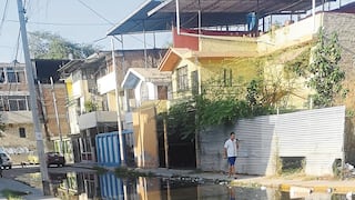Colapsa la red de desagüe en El Chilcal en Piura