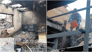 Ica: familia lo pierde todo tras voraz incendio de su vivienda en la calle Chiclayo