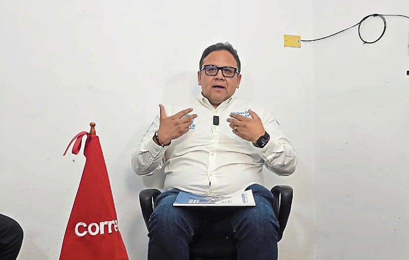 Harold Rodríguez, candidato al Gobierno Regional de Arequipa (Foto: Omar Cruz/@photo.gec)
