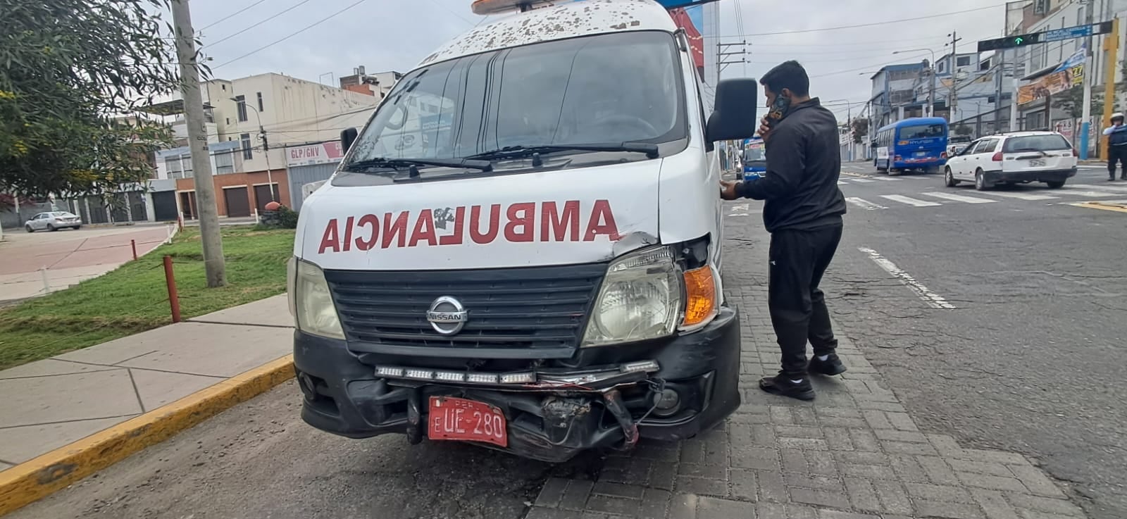 Ambulancia de la Red de EsSalud Camaná. Foto: GEC.