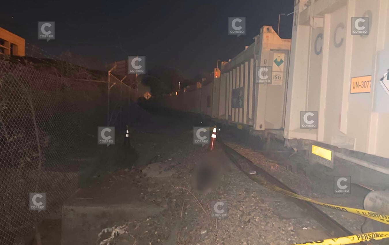 Hombre falleció arrollado por locomotora en el sector de Congata, en el distrito de Uchumayo. Foto: GEC.