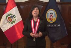 Presidenta del PJ pidió al Congreso priorizar proyecto que crea el Sistema de Unidades de Flagrancia