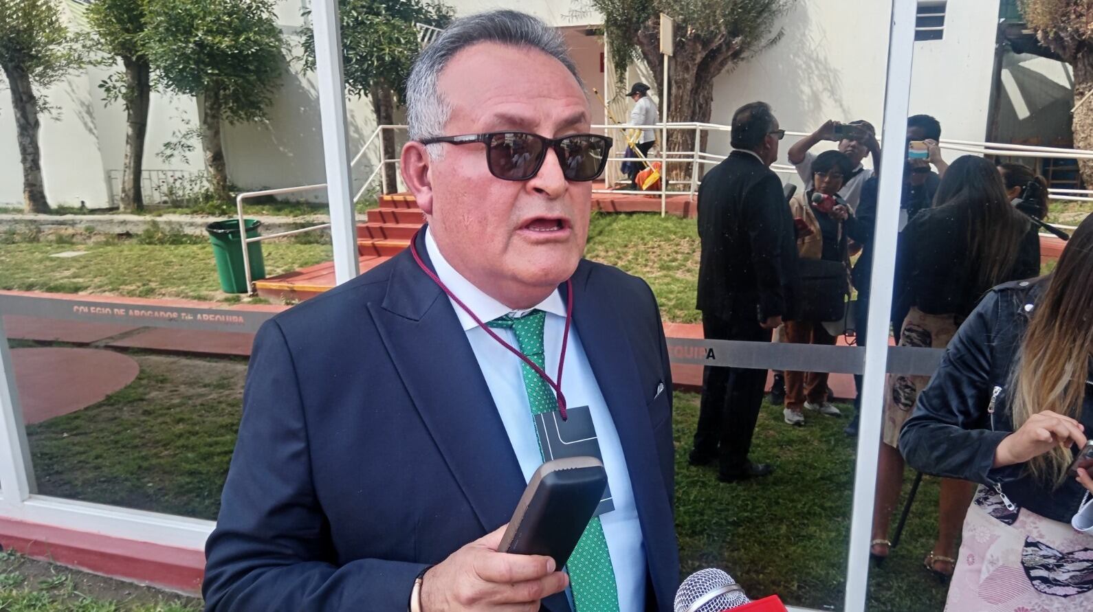 El presidente del comité y también presidente de la CCIA, Julio Cáceres. (Foto: GEC)