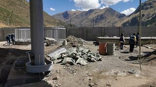 Paralizan construcción de grifo que no contaría con licencia y sería del exalcalde de Huancavelica